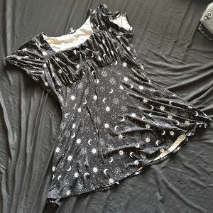 Black hot topic plus size dress